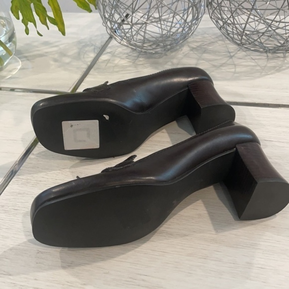 Vintage square toe chunky heel Nine - Picture 5 of 10